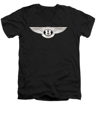 Bentley Motors V-Neck T-Shirts