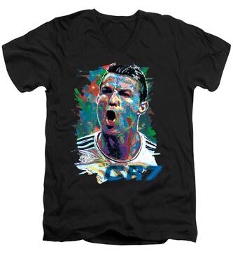 Cristiano Ronaldo V-Neck T-Shirts