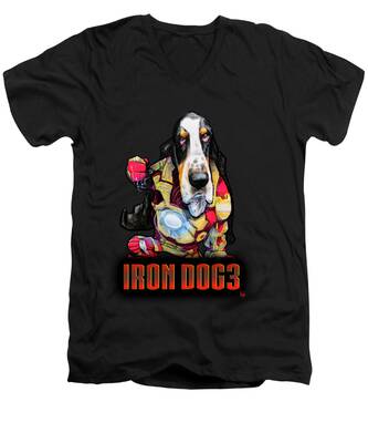 Iron Man V-Neck T-Shirts