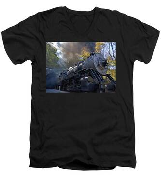 Western Maryland Scenic Railroad V-Neck T-Shirts