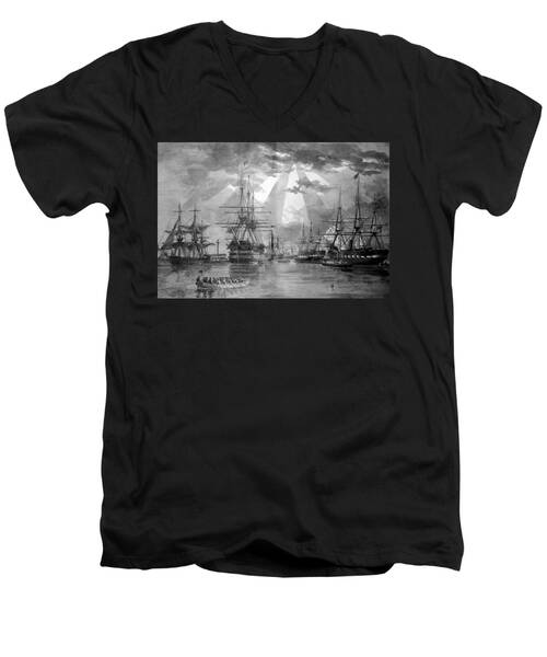 Navy Yard V-Neck T-Shirts