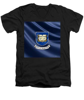 Colleges V-Neck T-Shirts