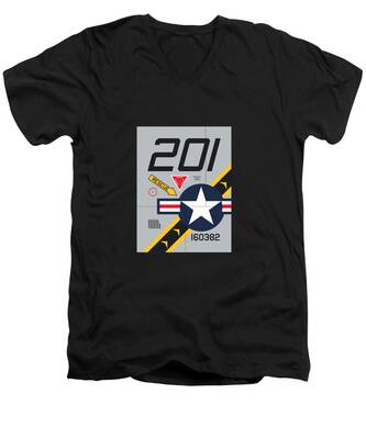 F14 V-Neck T-Shirts