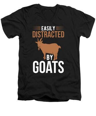 Billy Goat V-Neck T-Shirts