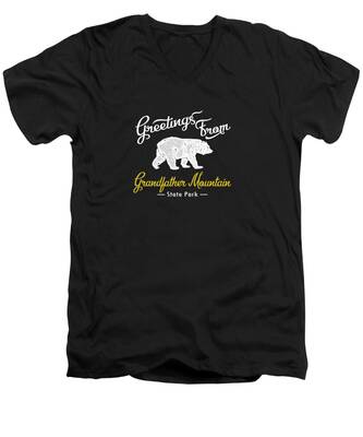Grandfather Mountain V-Neck T-Shirts