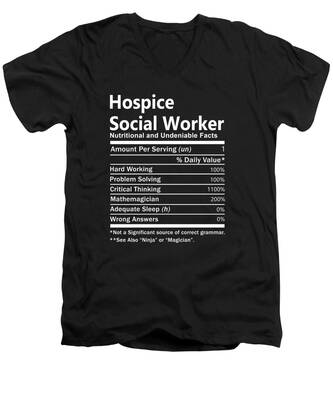 Hospice V-Neck T-Shirts