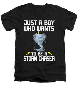 Storm Chasers V-Neck T-Shirts