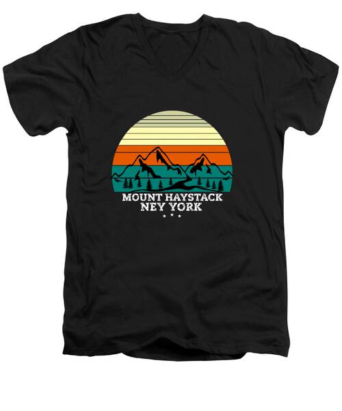 Haystack Rock V-Neck T-Shirts