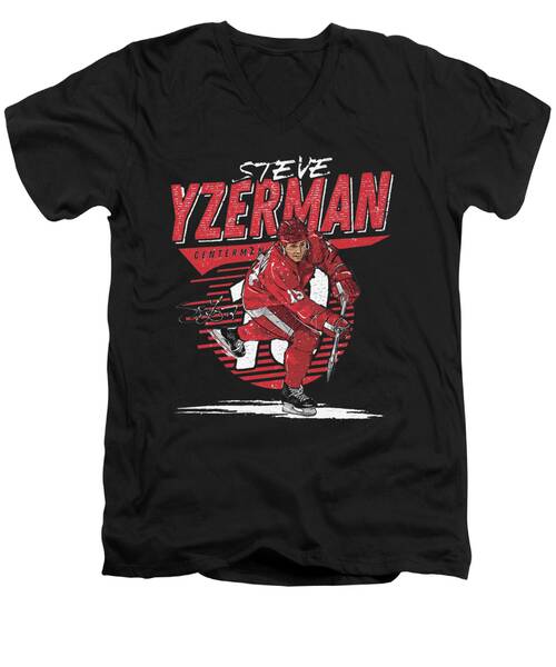 Steve Yzerman V-Neck T-Shirts