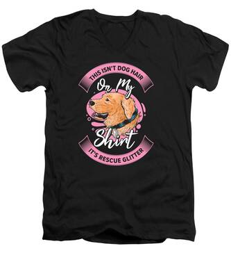Dog Rescue V-Neck T-Shirts
