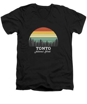 Tonto National Forest V-Neck T-Shirts