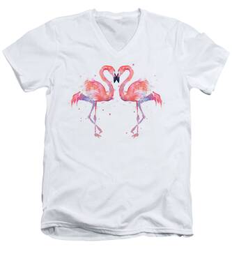 Tropical Life Animals V-Neck T-Shirts