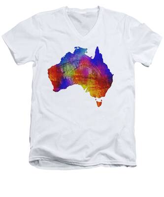 Vivid Sydney V-Neck T-Shirts