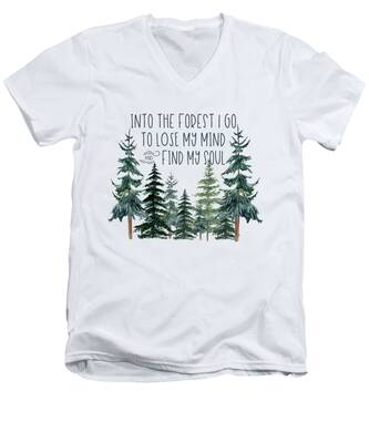 Forest Service V-Neck T-Shirts