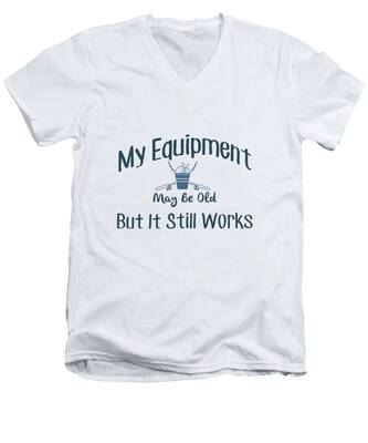 Fishing Equipment V-Neck T-Shirts