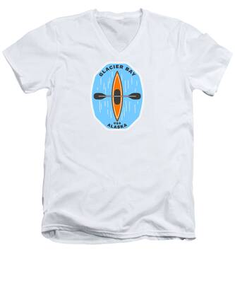 Glacier Bay National Park V-Neck T-Shirts