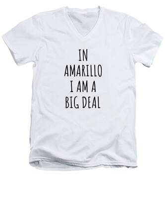 Amarillo V-Neck T-Shirts