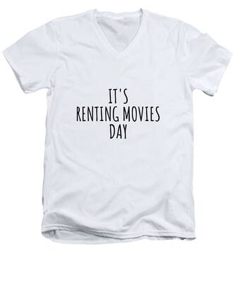 Rent Movie V-Neck T-Shirts