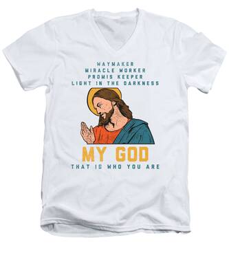 Prayer V-Neck T-Shirts