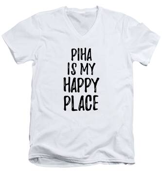 Piha V-Neck T-Shirts