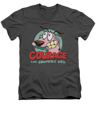 Courage V-Neck T-Shirts