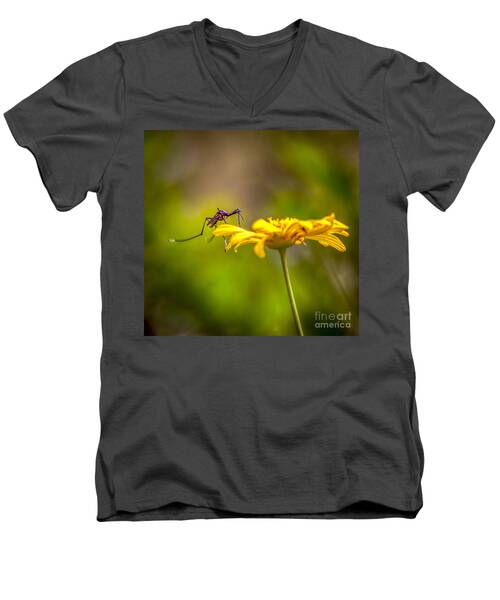 Mosquito Plant V-Neck T-Shirts