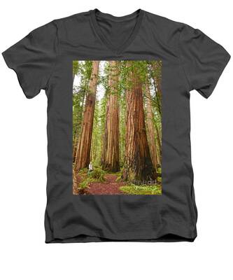 Redwood Grove V-Neck T-Shirts
