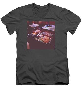 Lunch V-Neck T-Shirts