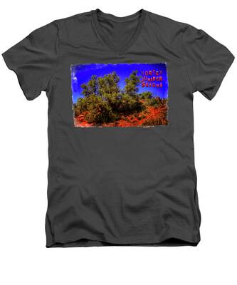 Utah Juniper V-Neck T-Shirts
