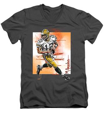 Aaron Rodgers V-Neck T-Shirts