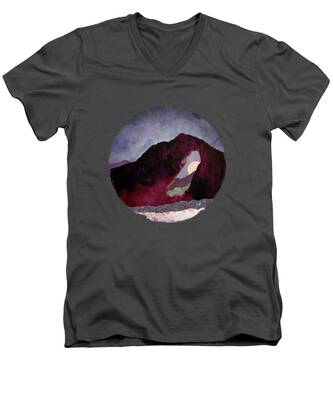 Perspective V-Neck T-Shirts