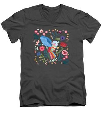Birds Of A Feather V-Neck T-Shirts