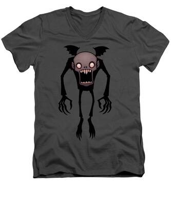 Vampire Bat V-Neck T-Shirts