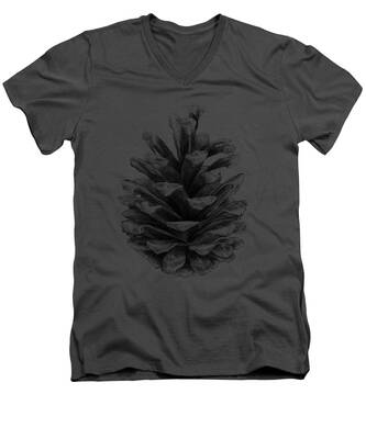 Tree Drawings V-Neck T-Shirts