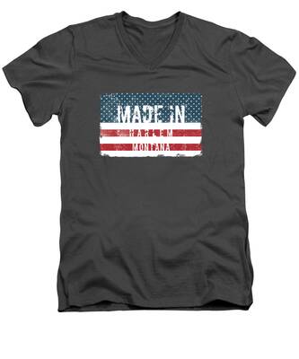 Harlem V-Neck T-Shirts