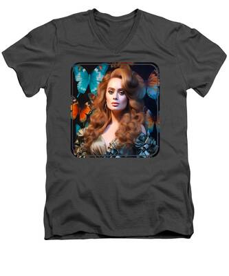 Adele V-Neck T-Shirts