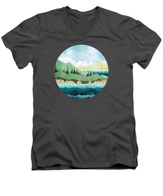 Lake Shore V-Neck T-Shirts