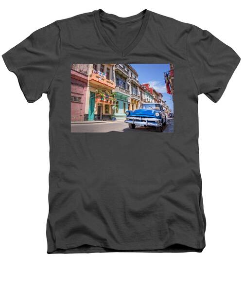 Colonial City V-Neck T-Shirts