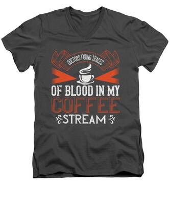 Blood Stream V-Neck T-Shirts