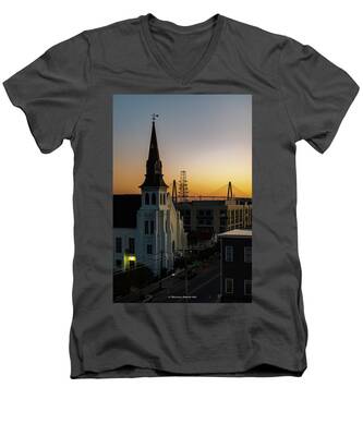 Emanuel Ame Church V-Neck T-Shirts