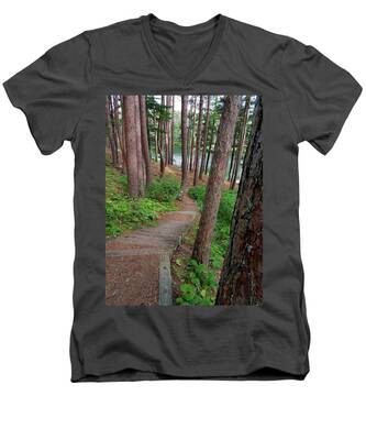 Boundary Waters V-Neck T-Shirts