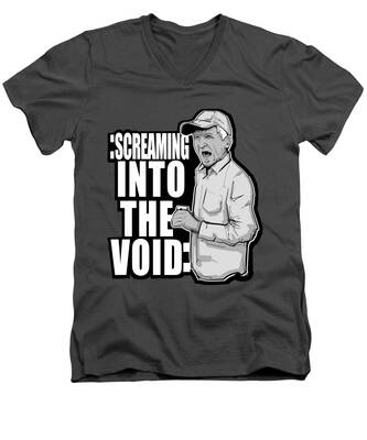 Old Man V-Neck T-Shirts