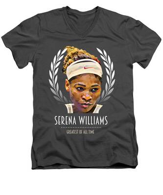 Venus Williams V-Neck T-Shirts