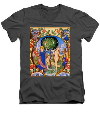 Garden Of Eden V-Neck T-Shirts