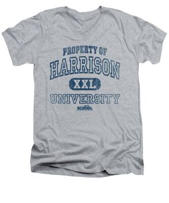 College V-Neck T-Shirts