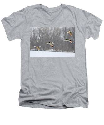 Water Foul V-Neck T-Shirts