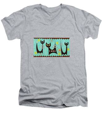 Beatnik V-Neck T-Shirts