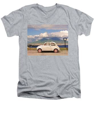 Italian Cars V-Neck T-Shirts
