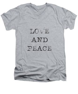 Written Word V-Neck T-Shirts
