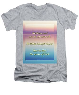 A Course In Miracles V-Neck T-Shirts